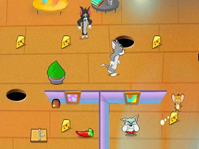 Tom E Jerry: Labirinto Do Rato captura de tela do jogo