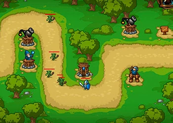 Tower Defense 2D mängu ekraanipilt