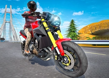 Traffic Rider Moto Velosiped Yarışı oyun ekran görüntüsü