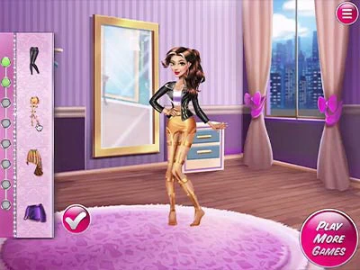 Tris Fashionista Dolly στιγμιότυπο οθόνης παιχνιδιού