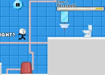 Trollface: Toilet Run tangkapan layar permainan