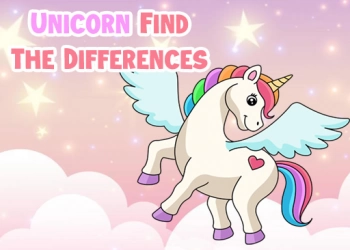 Unicornio Encuentra Las Diferencias captura de pantalla del juego