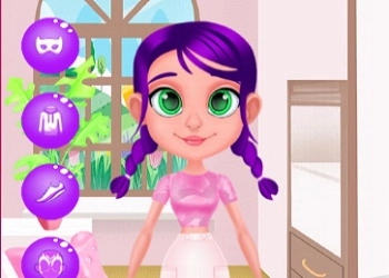 Violette Puppe Mein Virtuelles Zuhause Spiel-Screenshot