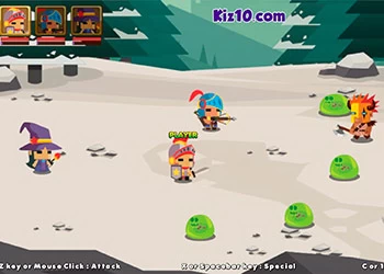 Kriegerliga Spiel-Screenshot