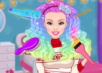 Winter Hair Trends: Crimp game screenshot