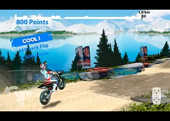 Biçikletë Xtreme pamje nga ekrani i lojës