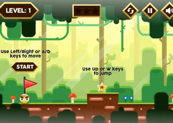 Приключение С Жълта Топка екранна снимка на играта