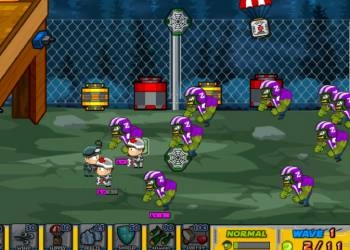 Défense De Défilé De Zombies - 3 capture d'écran du jeu