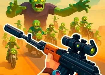 Zombie Road: Penembak dengan Penghancuran tangkapan layar permainan