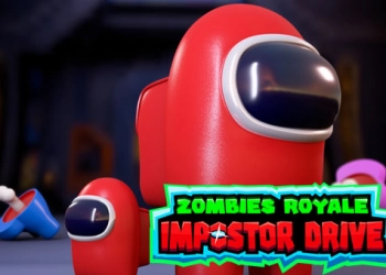 Zombies Royale Impostor Drive скрыншот гульні